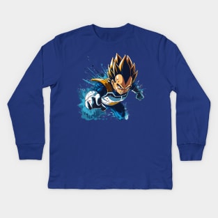 vegeta Kids Long Sleeve T-Shirt